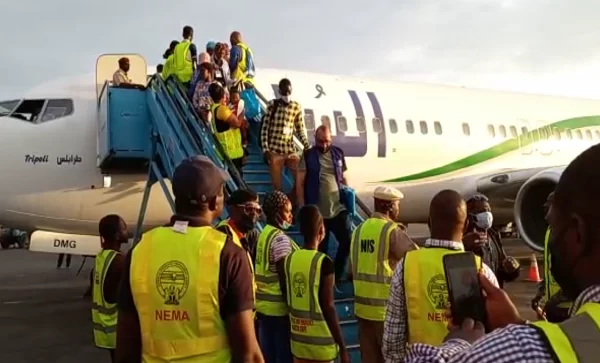 NEMA Welcomes Over 200 Stranded Nigerians Returning from Libya