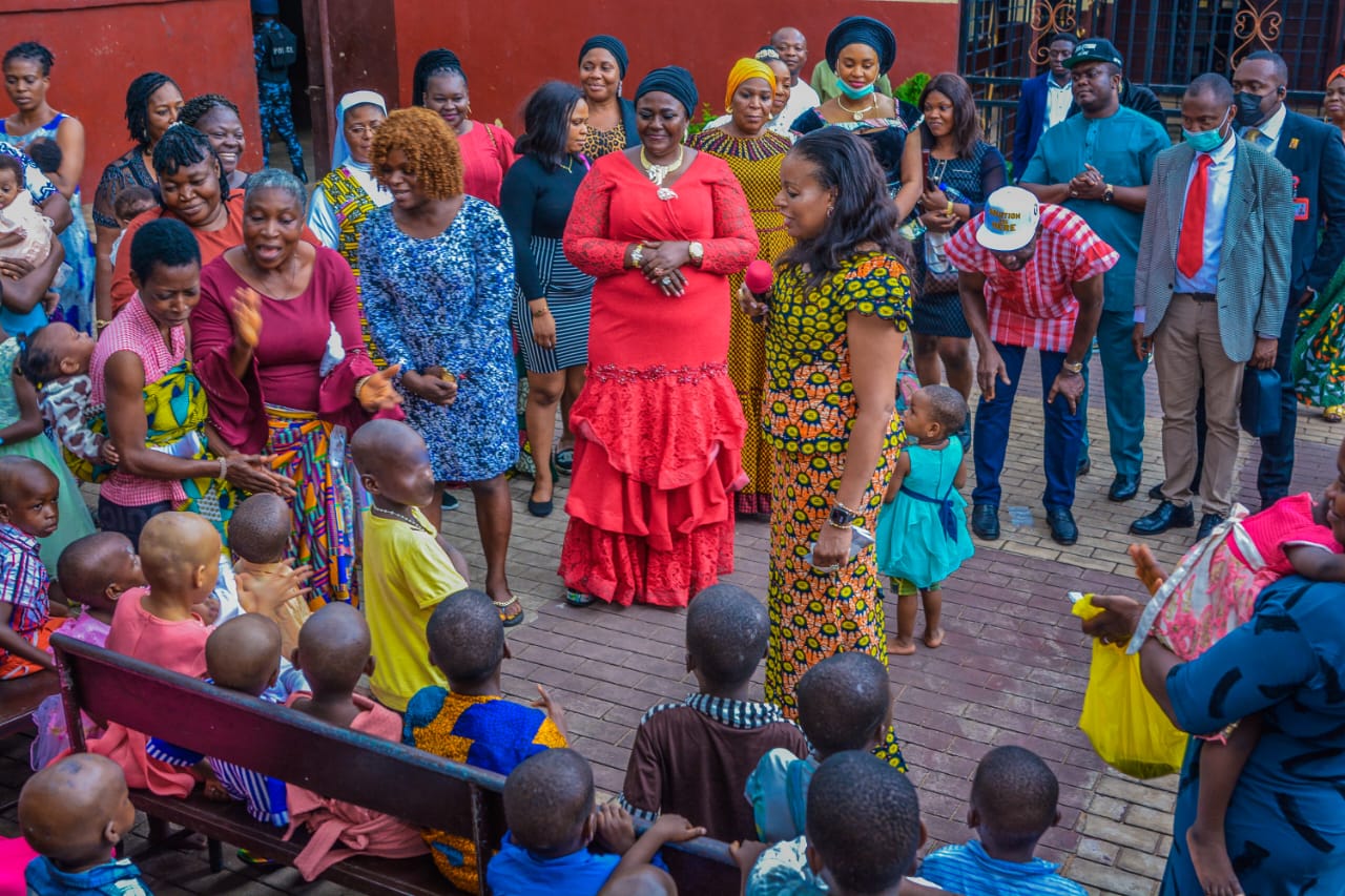 Soludo’s Wife Opens Government House Doors to Orphaned Children