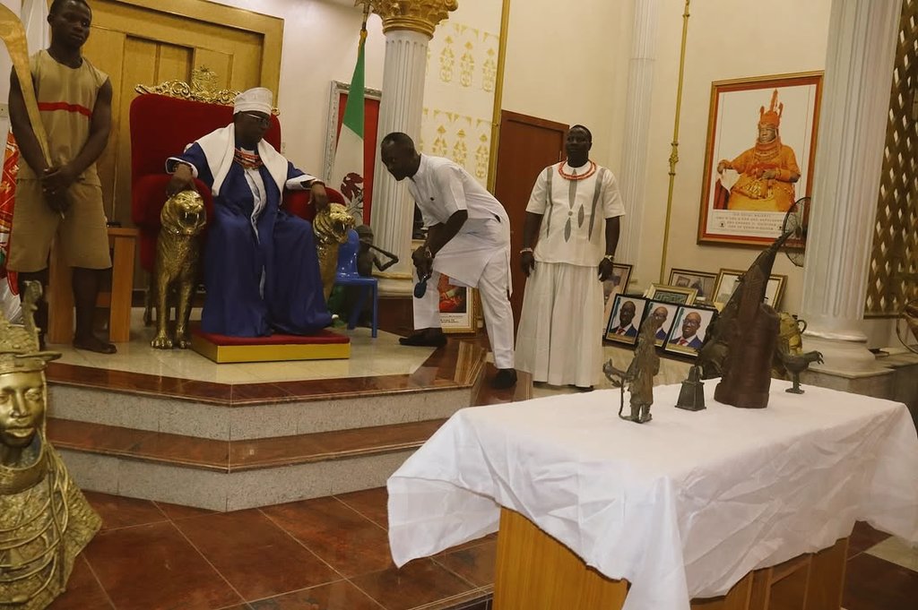 Netherlands returns 119 Benin Bronzes to Oba of Benin