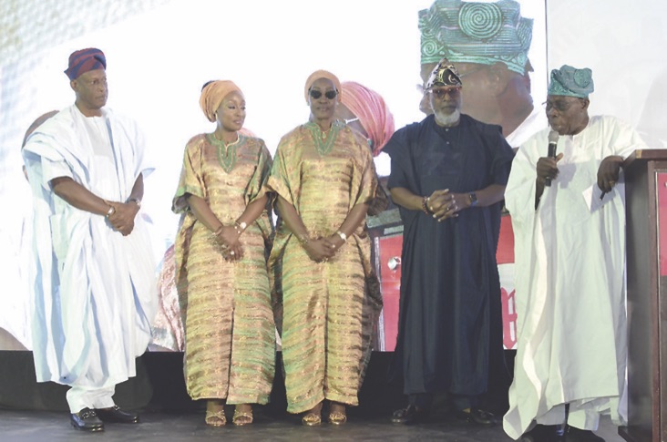 Obasanjo, other dignitaries hail Christopher Akande at book launch