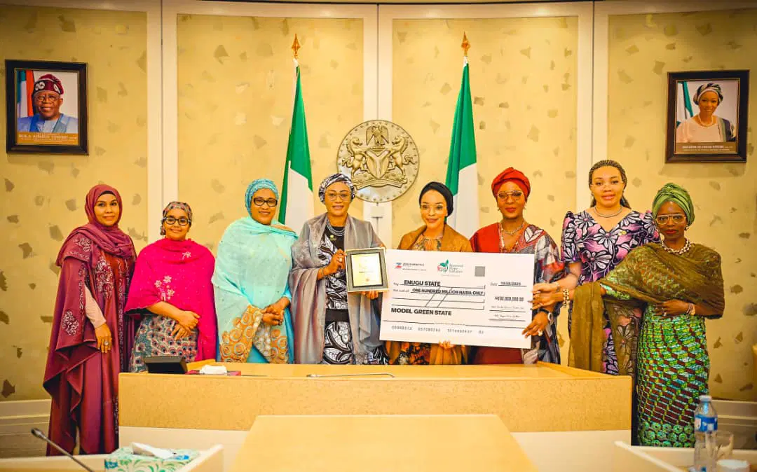 Enugu State Wins N100 Million Cleanest State Award
