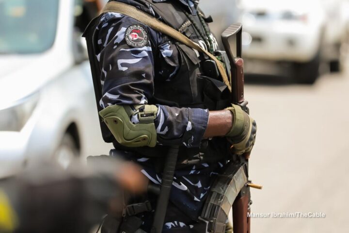 Police shower souvenirs to public in Delta