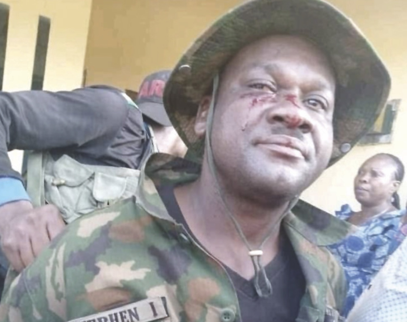 Death for evil soldier