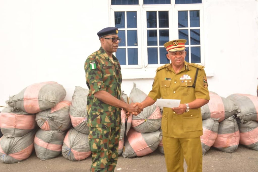 Navy intercepts van laden with 840kg of cannabis