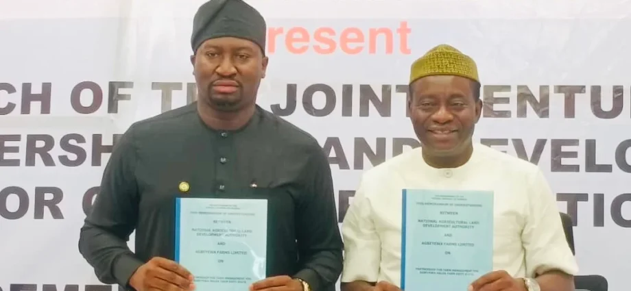 NALDA, Agbeyewa Sign MoU for Cassava Growth