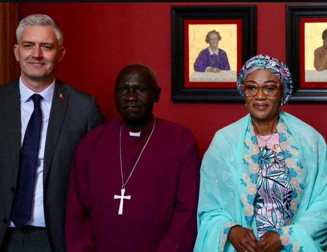 First Lady Preaches At Lambeth Palace