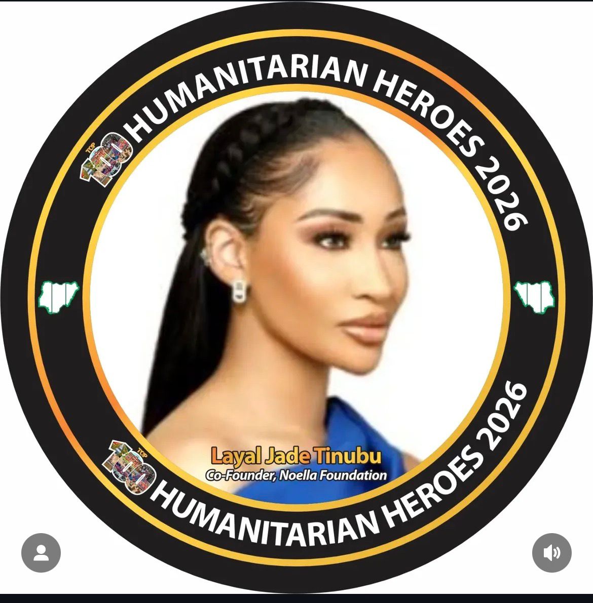 Layal Tinubu Named Humanitarian Hero