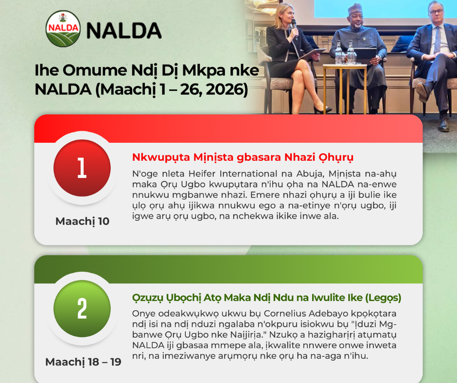 NALDA Activities