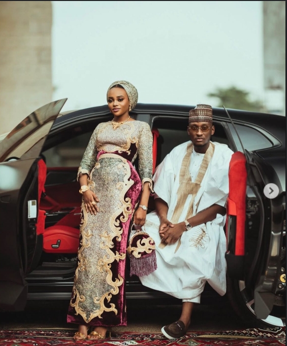 Seyi Tinubu graces Sadiq Gaidam wedding