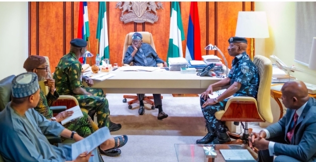 LIVE:Tinubu closed-door meeting with CDS